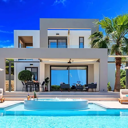Minoas Villas Heated Pool Kournás Exterior photo