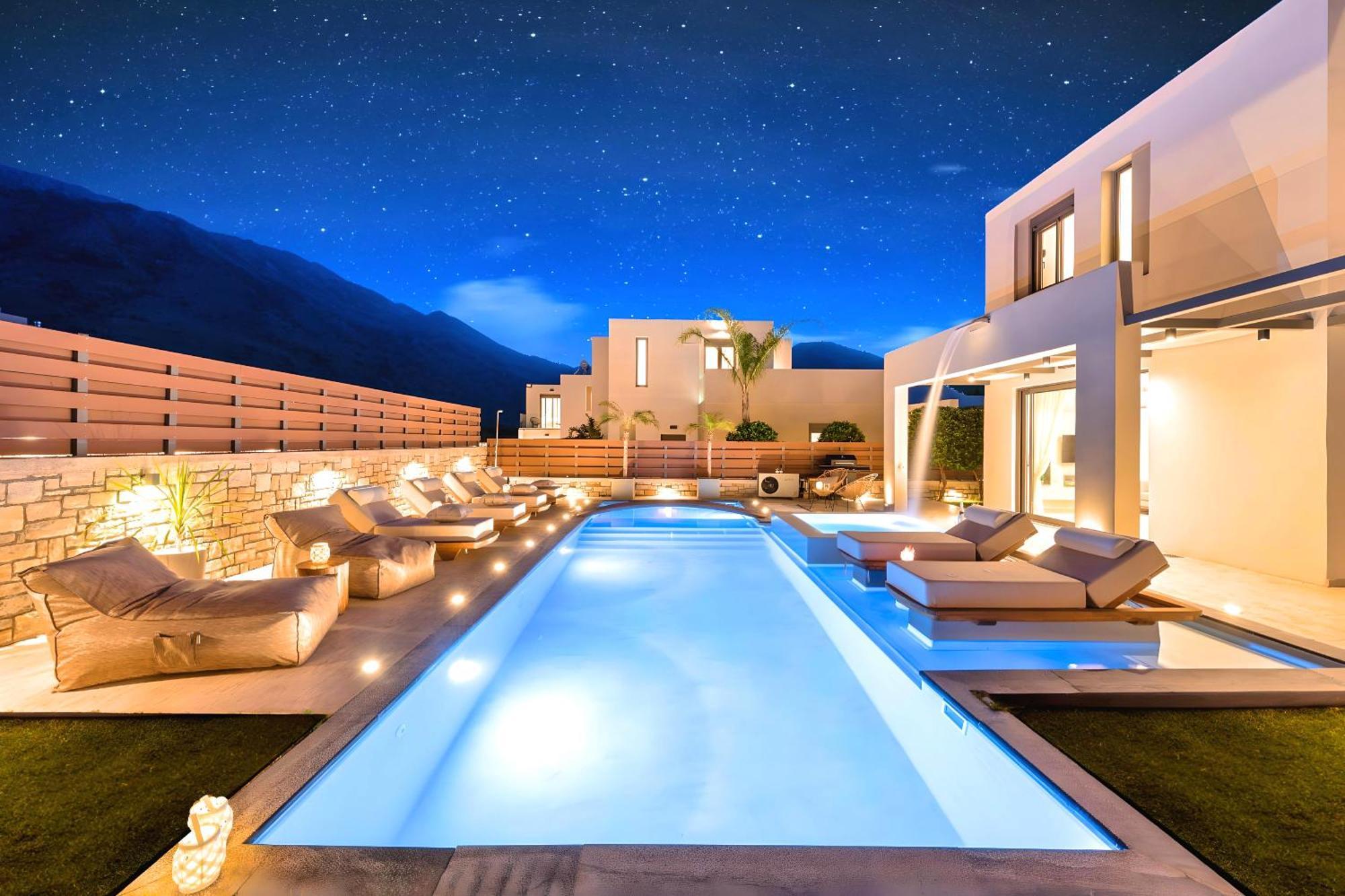 Minoas Heated Pool Villa *